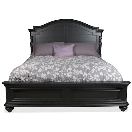 Queen Arch Low Profile Bed